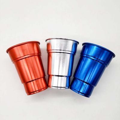 Aluminum disposable beer recyclable mugs party drinks mug