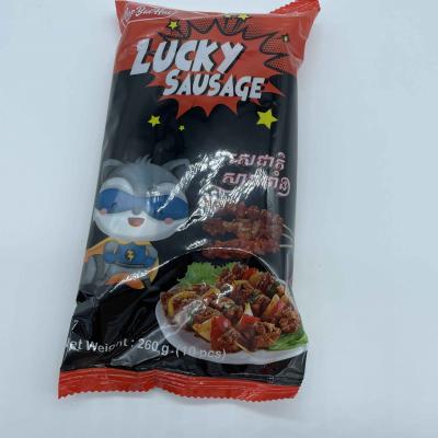 Wholesale barbecue flavor sausage spicy meat ham sausage